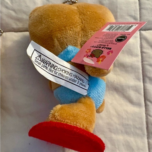 Sanrio Hello Kitty & Capybara Plush Keychain Lot – 3 Mini Plush – NWT - Picture 7 of 7